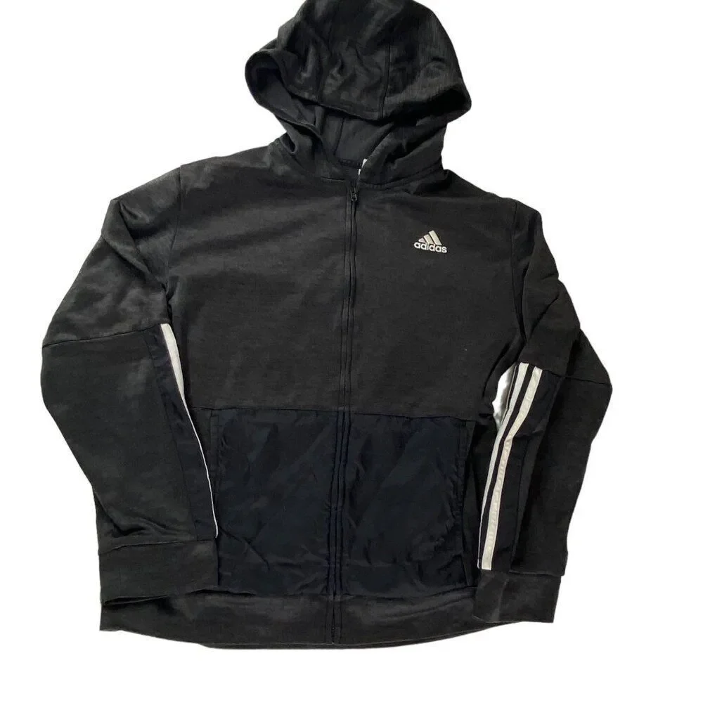 Adidas Youth XL Jacket Zip Up black